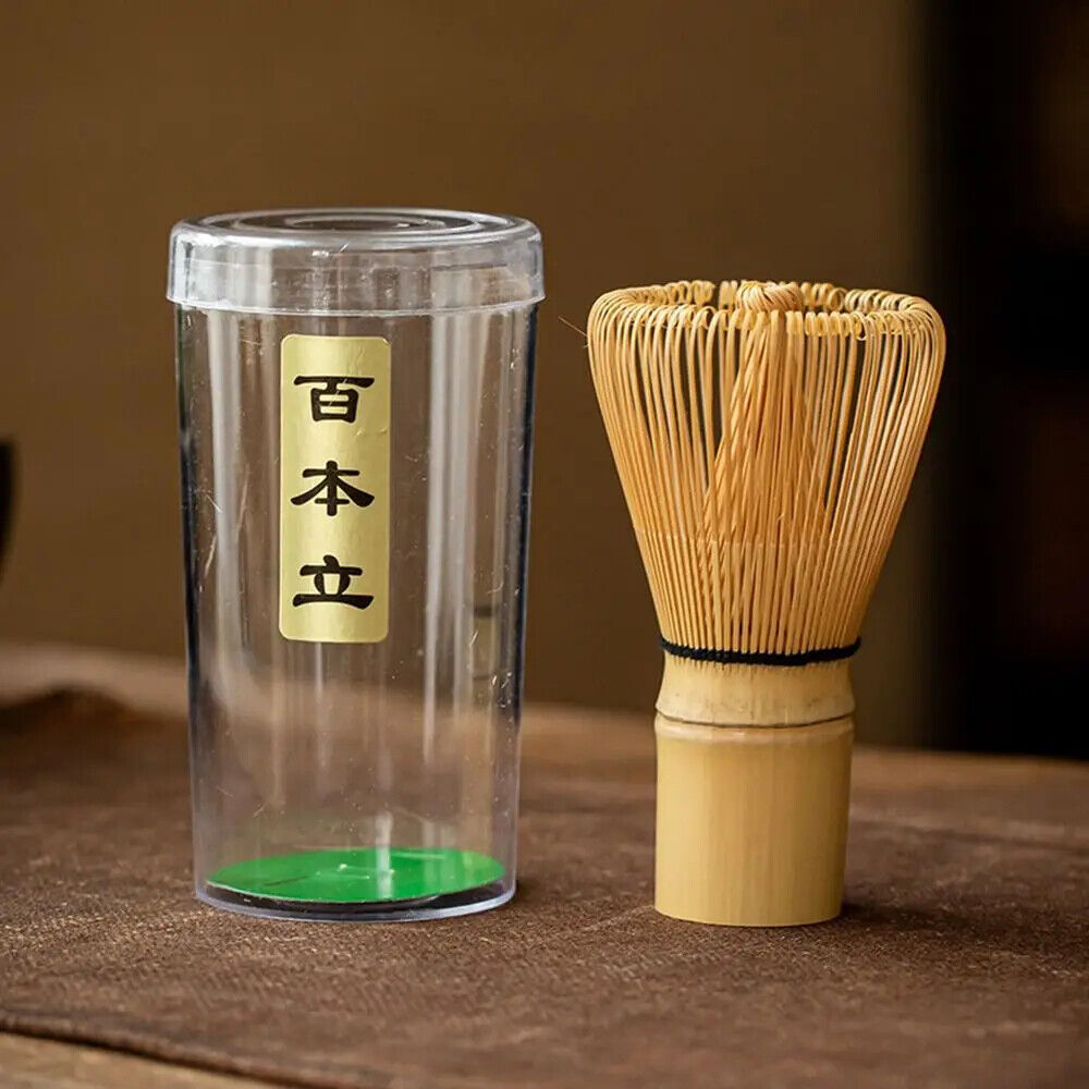 Matcha Besen Grüntee Japanisch Pulver Schneebesen Traditionell Bambus Teeservice