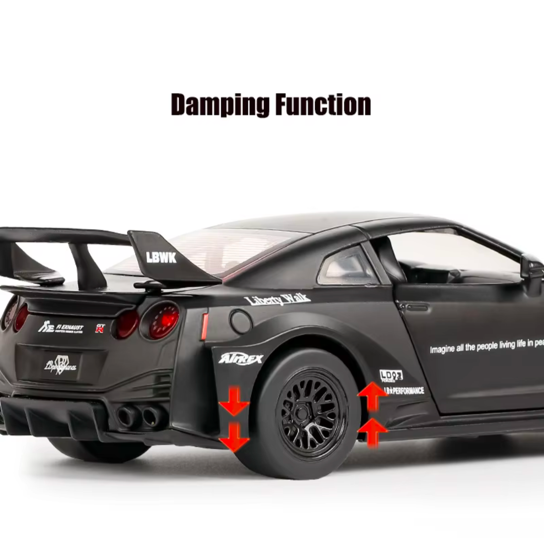 GTR CSR2 Modell in 1:32 Spielzeug Modell Fahrzeug mit und ohne Spoiler