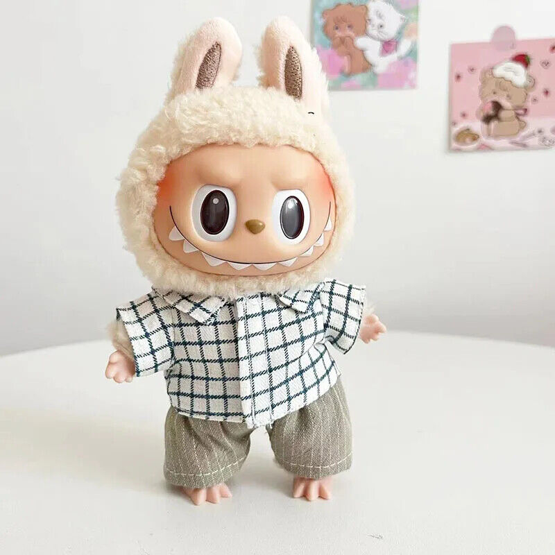 Nette Mini Plüsch Puppe Kleidung Outfit Zubehör für Idolpuppen