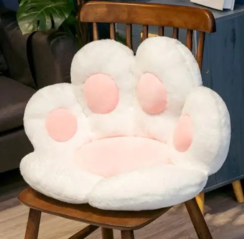 HABO 70cm Katze Hunde Pfote Plüsch Stuhl Kissen Dekoration Kuscheltier Weich