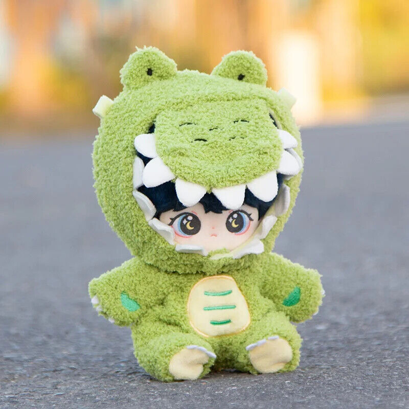 Kawaii Dino-Overall - Puppenkleidung für 20cm Idolpuppen