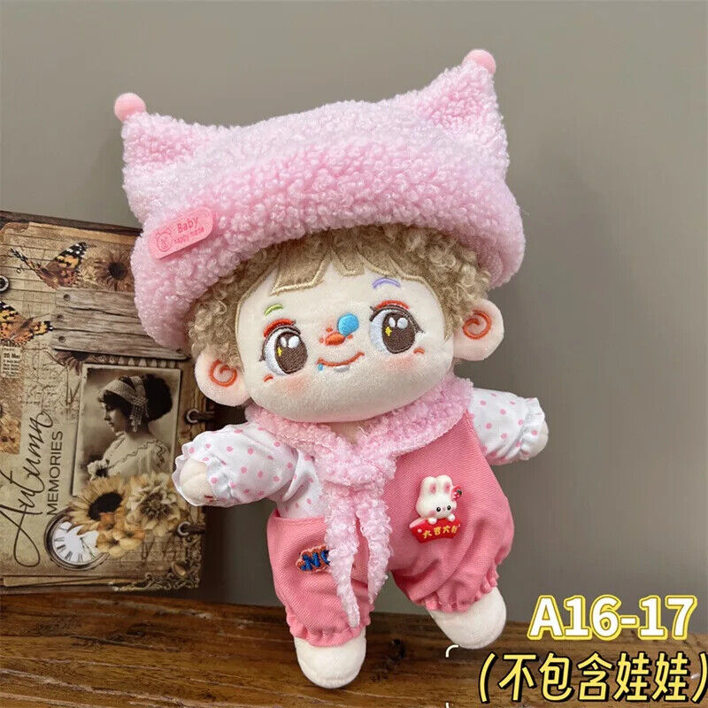Prinzessinnenkleid für 20 cm Idol-Puppen – Zubehör für Super-Star-Plüschpuppen
