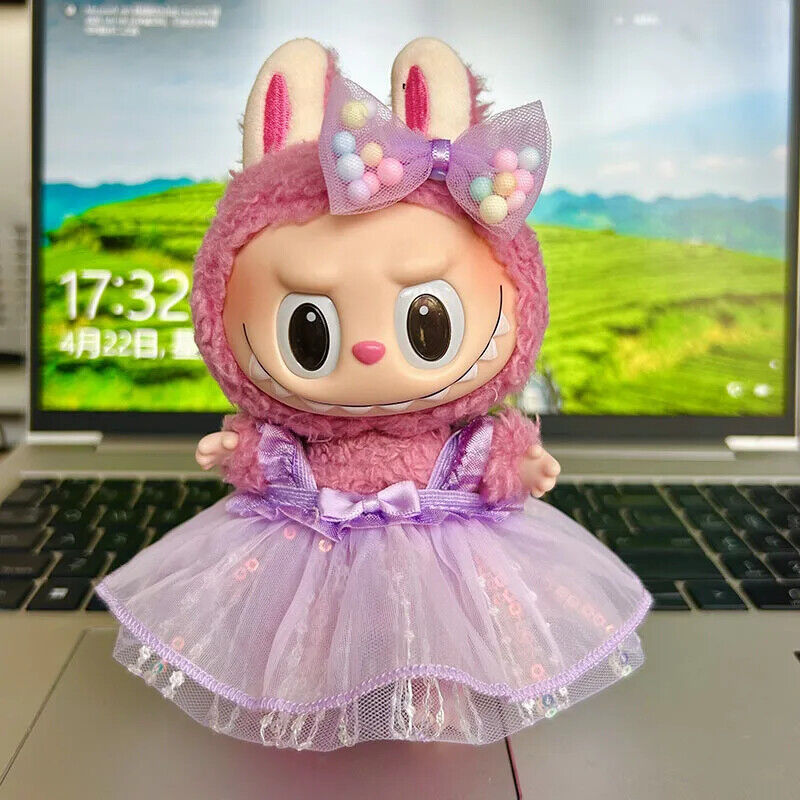 Nette Mini Plüsch Puppe Kleidung Outfit Zubehör für Idolpuppen