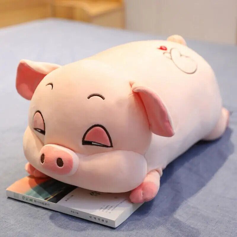 Schwein Maus Hamster Plüschtier Kuscheltier weich 40-70CM Stofftier Geschenk