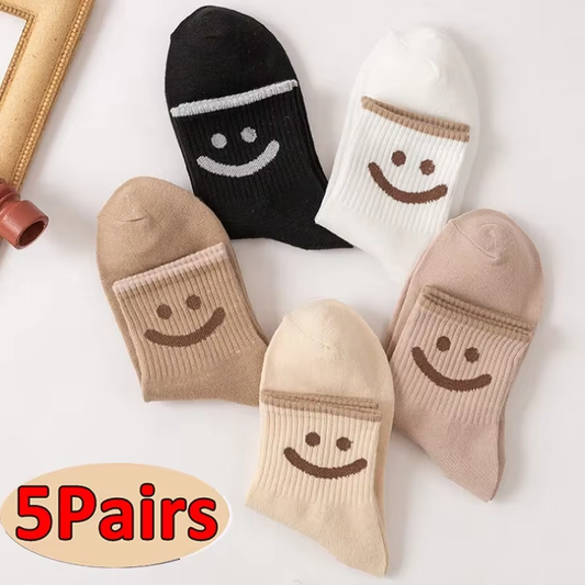 HABO Baumwoll Socken Katzen Bären Design lustige Socken atmungsaktiv Geschenk