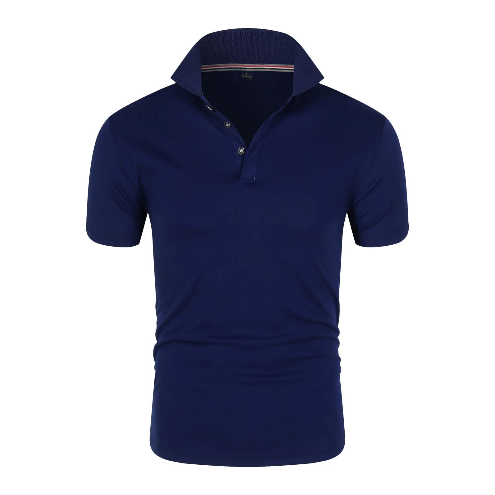 HABO Urbanes Herren-Polo Shirt Schlankes Design mit Klassischem Streifen Detail