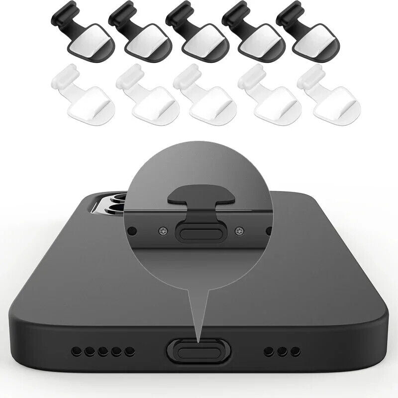 HABO 6PCS Silikon Telefonstaub Stecker für IPhone Samsung