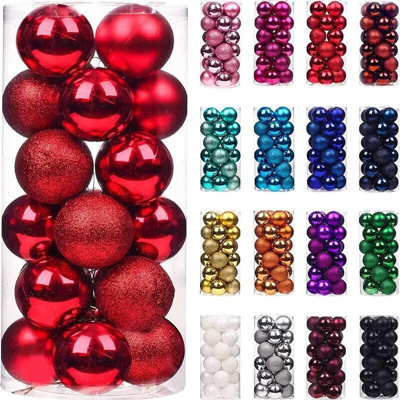 Weihnachtskugeln Christbaumkugeln Weihnachten Weihnachtsbaum Bunte Dekoration
