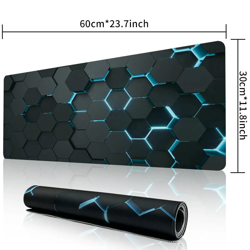 Mauspad Gaming Mauspad futuristisches Design casual Schreibtisch Xxl rutschfest