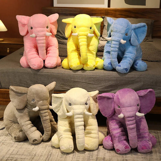 Kawaii Elefanten-Plüschkissen - 40/60/80cm