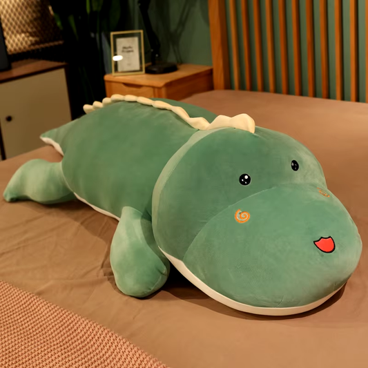 Dinosaurier Krokodil Plüschtier Kuscheltier 80CM Stofftier niedlich Geschenk