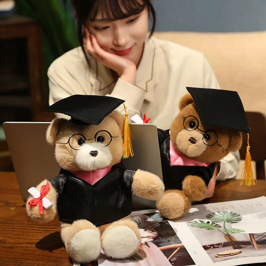 Absolvent Dr. Bär Plüsch Tier Teddybär  Spielzeug Geschenk Für Kind und Erwachse