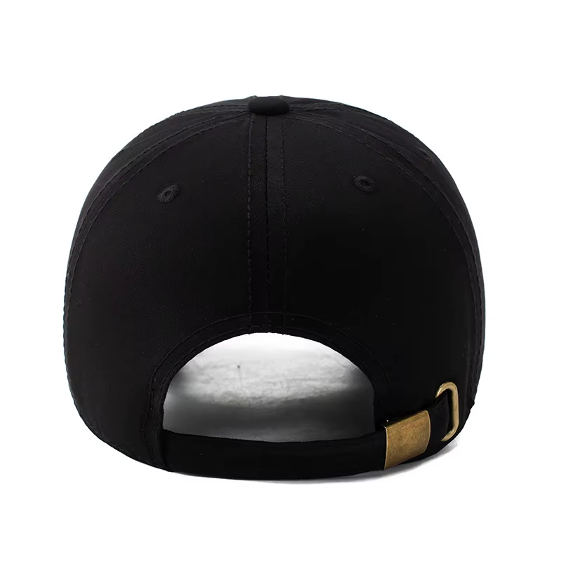 HABO Basic Kappe Cap Drei Horizontale Linien Herren Damen Schwarz Mütze Baseball