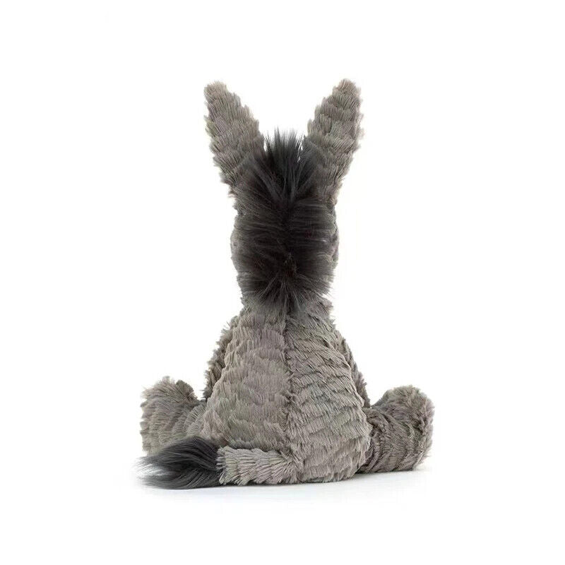 HABO 23/40/60Cm Esel Plüschtier Kuscheltier Geschenk Niedlich Kinder Grau Plüsch
