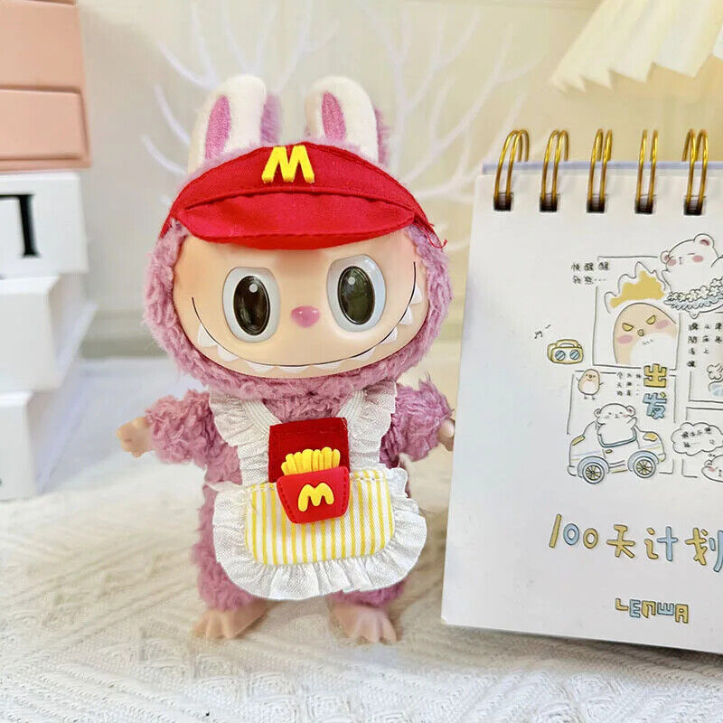 Kawaii Mini Plüsch Puppen Kleidung Outfit