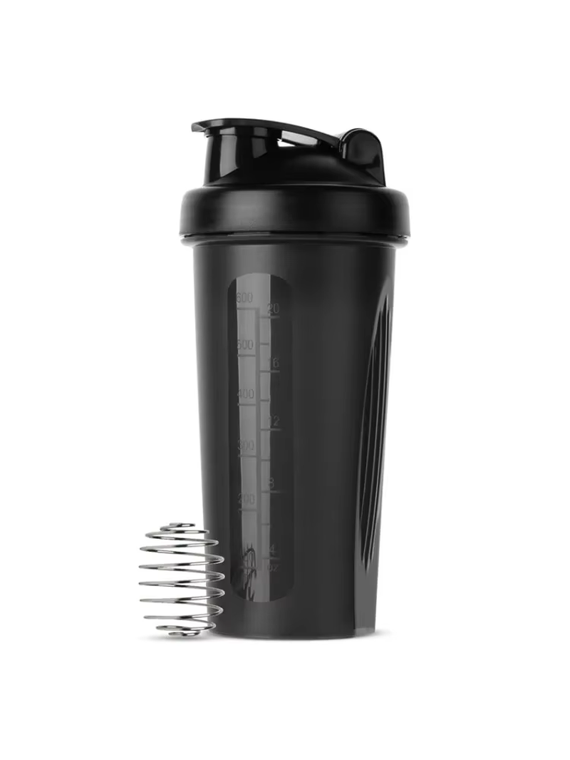 HABO 600Ml Shaker Flasche Protein Gym Fitnessstudio Fitness Sport Schwarz