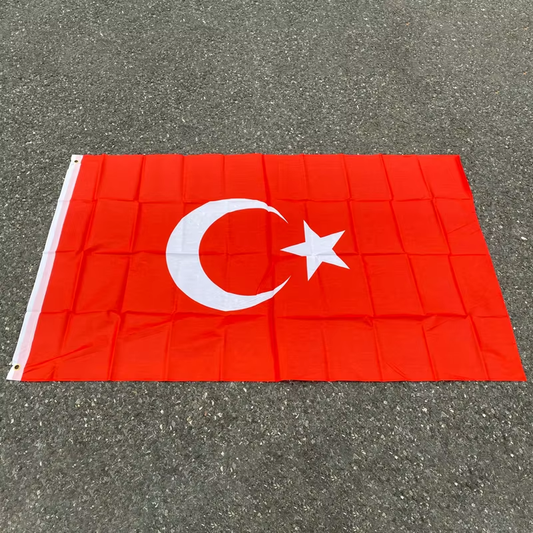HABO Türkei Flagge 90 x 150 cm Türkiye Fahne Merch Groß Halbmond Ankara Türkisch