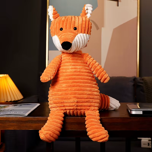 Fuchs Stofftier Plüschtier Gefüllt kuschelig Weicher Fuchs für Kinder Geschenk