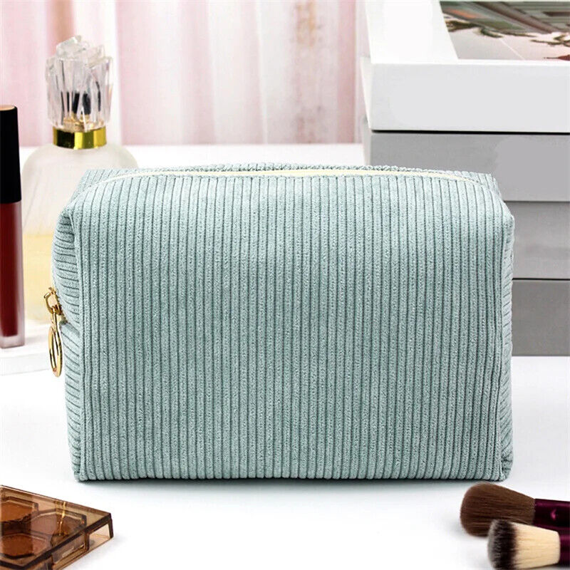 HABO Cord Kosmetik Beutel Make Up Waschtasche Kultur Tasche Geldbörse Frauen