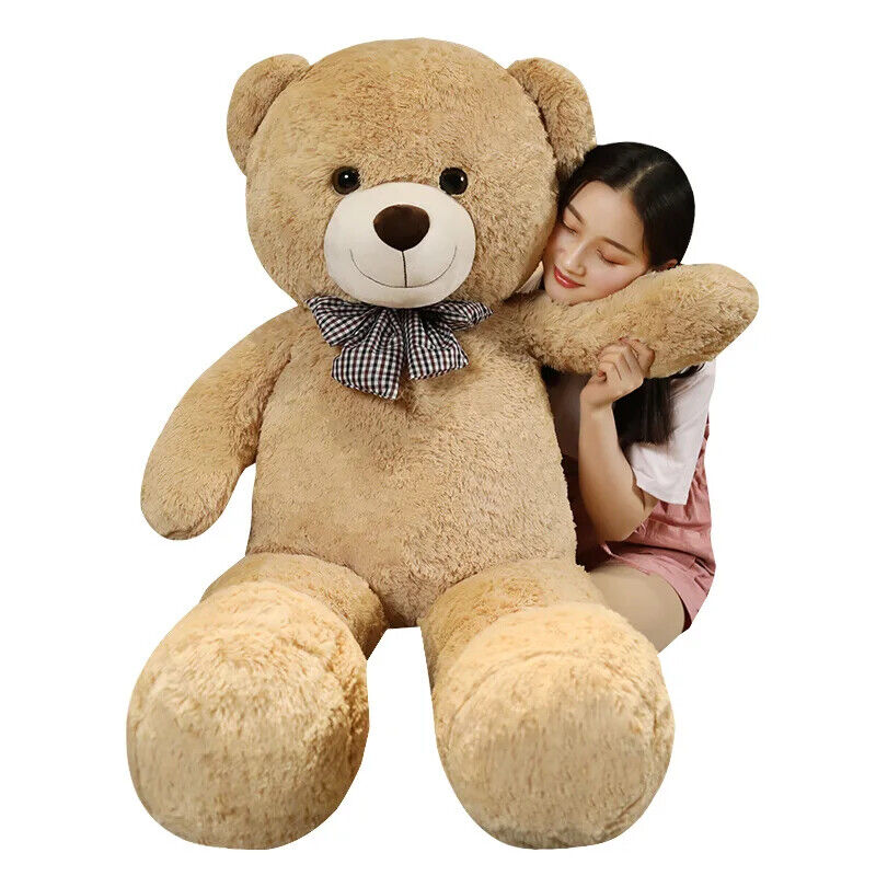 Teddybär 105Cm groß Stofftier niedlicher weicher Teddybär Plüschtier Kuscheltier