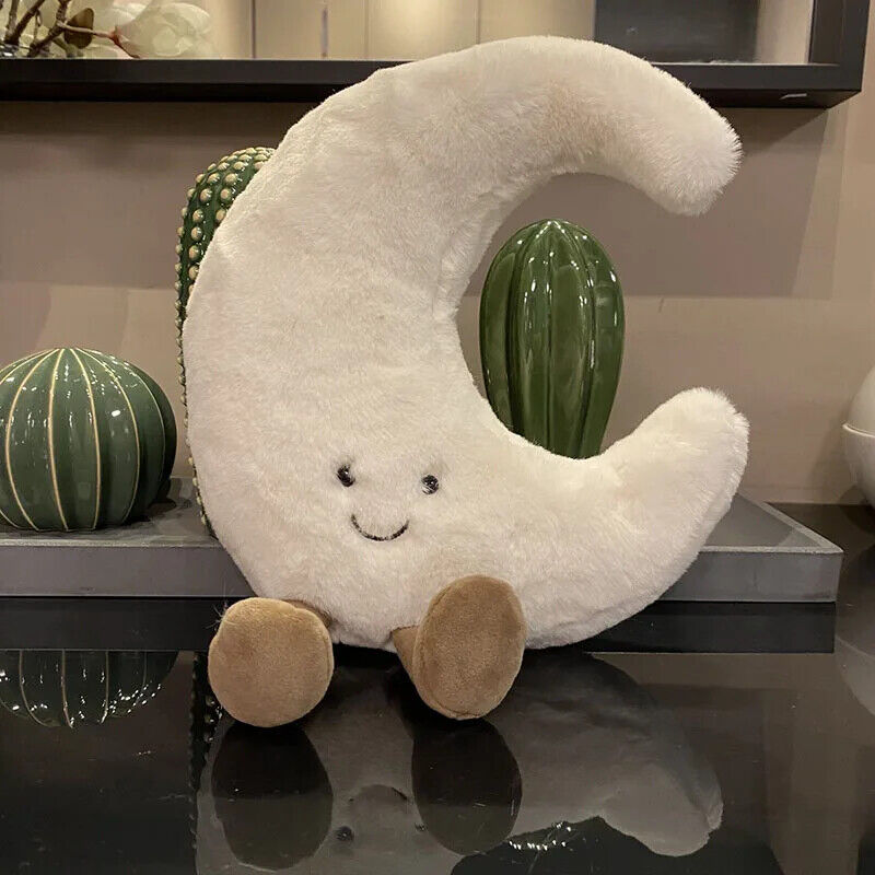 HABO 30Cm Mond Sonne Himmel Plüsch Niedlich Kuscheltier Geschenk Kinder Stofftie