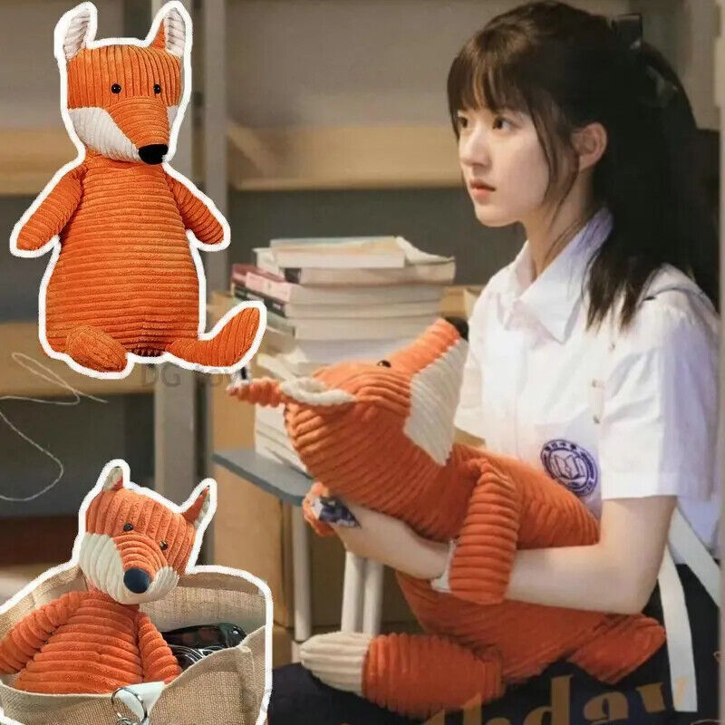 HABO 35/45/65 cm Fuchs Kuscheltier Riesig Stofftier Kinder Geschenk Orange 