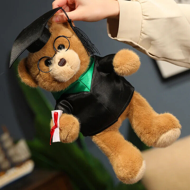 Absolvent Dr. Bär Plüsch Tier Teddybär  Spielzeug Geschenk Für Kind und Erwachse