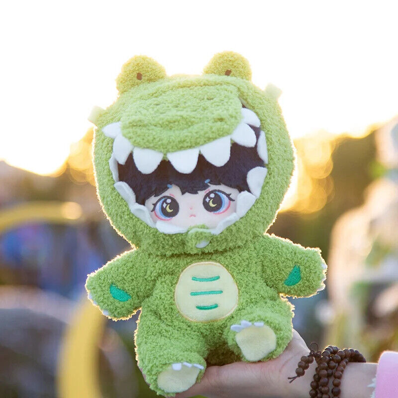 Kawaii Dino-Overall - Puppenkleidung für 20cm Idolpuppen