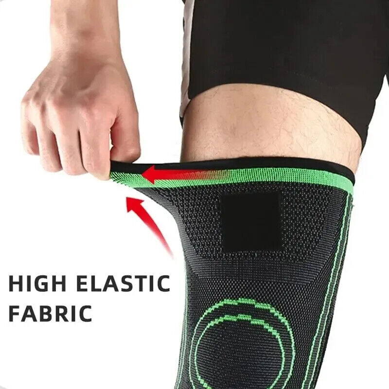 HABO Knie-Kompressionshülle mit Trägern für Sport und ganztägigen Gebrauch