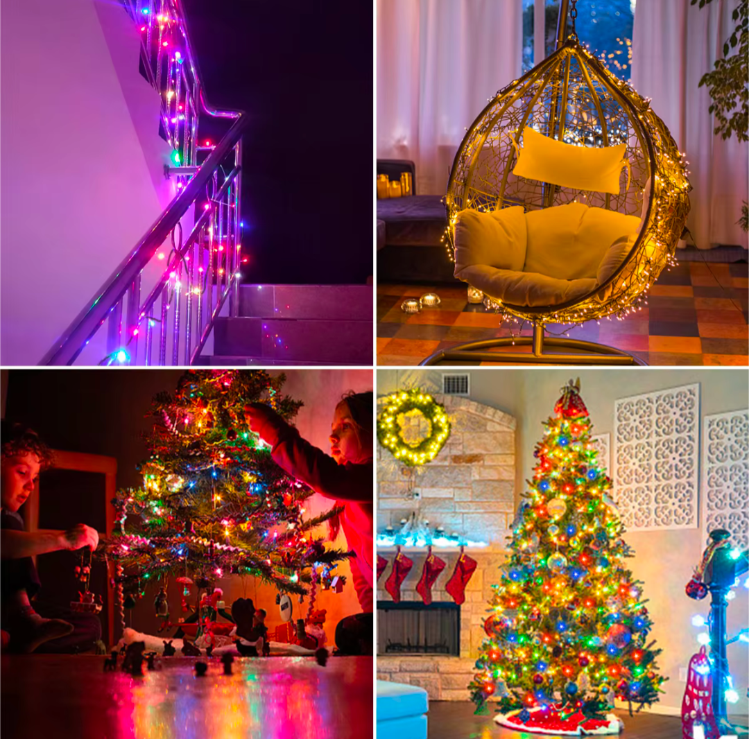 Lichterkette für Weihnachten LED Licht Dekoration 10 - 100 meter outdoor Baum