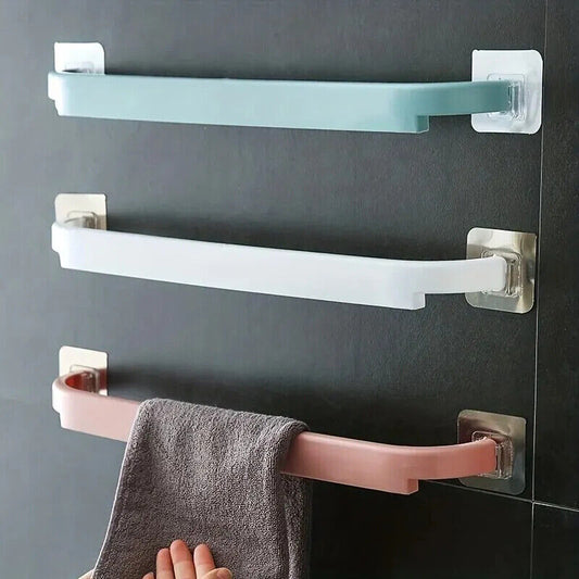 HABO Verlängerter Handtuchhalter – Wandmontierter Slipperhalter, Badorganisator