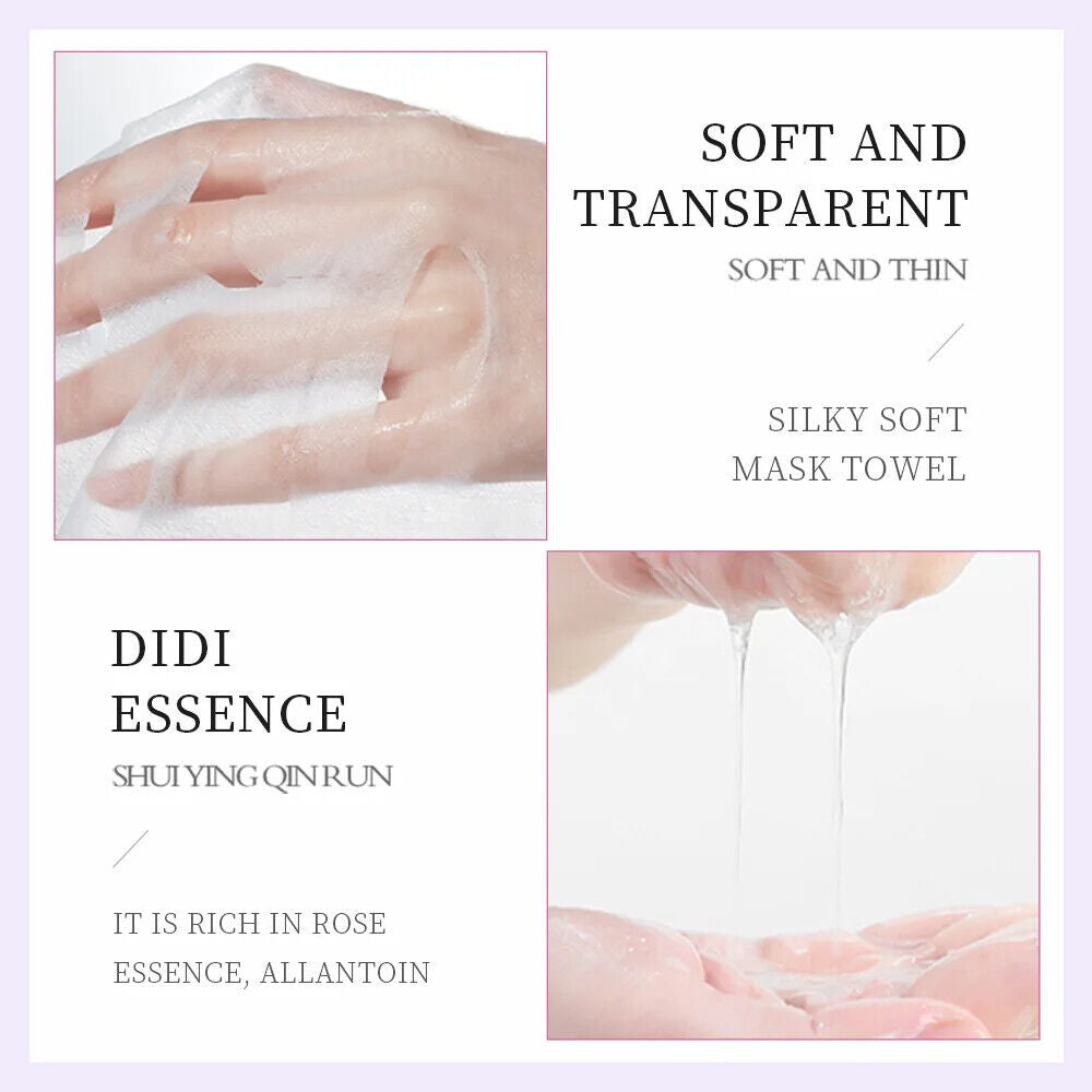 HABO 8 Stück Gesichts Masken Feuchtigkeit Koreanische Skincare Pflege Kosmetik