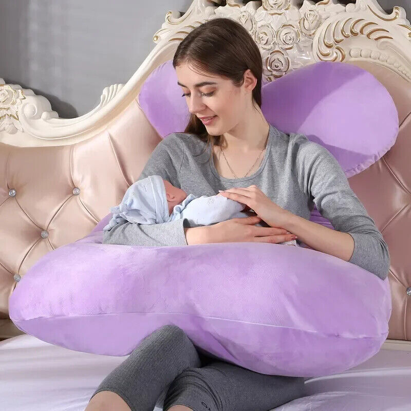 Liegekissen für Schwangere Frauen120X70Cm Weiches Kissen Unterstützungs-Kissen