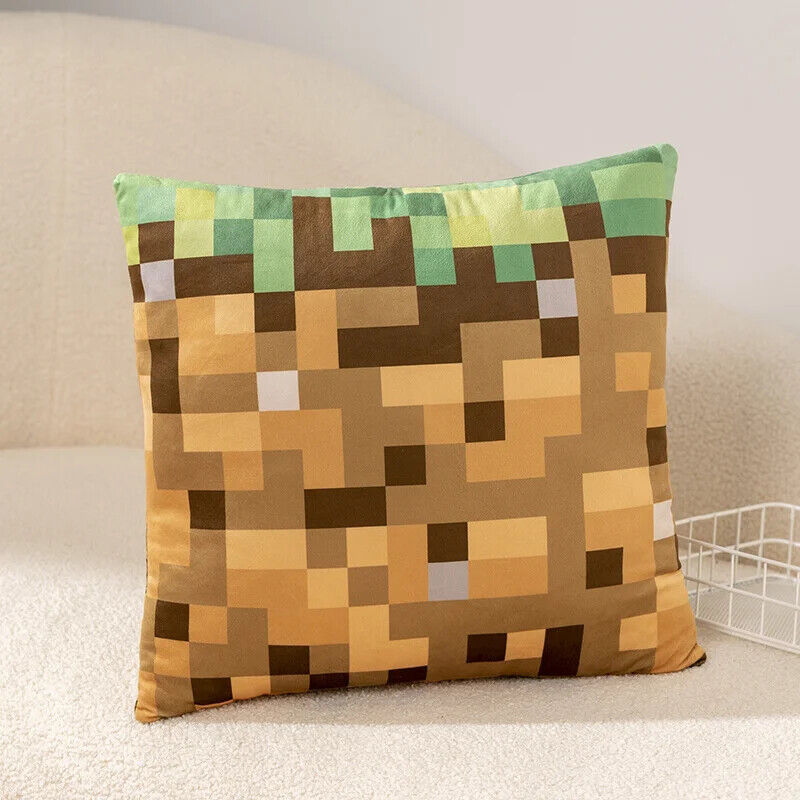 Minekraft Kissen weiche Plüschkissen Mine&Craft Design Geschenk Weiches Kissen