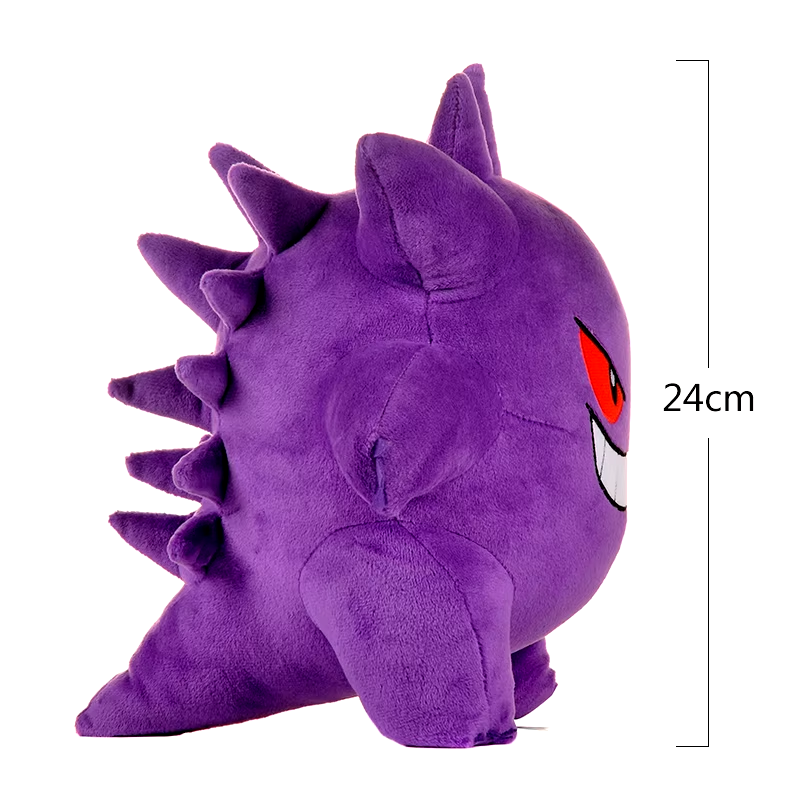 Gengar Plüschtier Pokeemon Anime Kuscheltier lila Geschenk Kinder Kawaii Sammeln