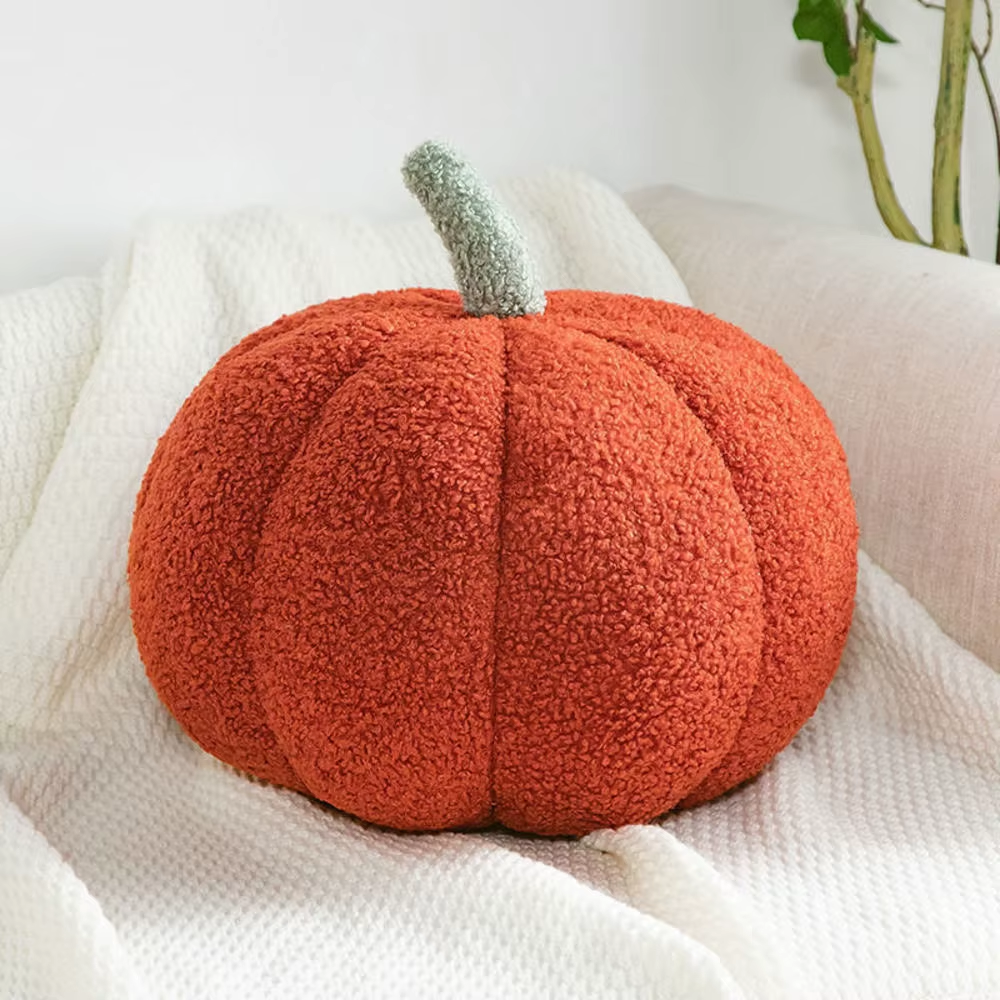HABO 20cm Kürbis Kissen Herbst Halloween Kuscheltier Plüsch Dekoration Stofftier