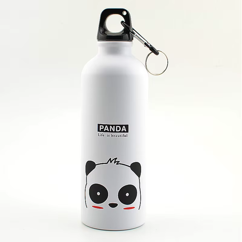 Wasserflasche aus Aluminium mit niedlichem Tier Design für Kinder 500Ml Schule