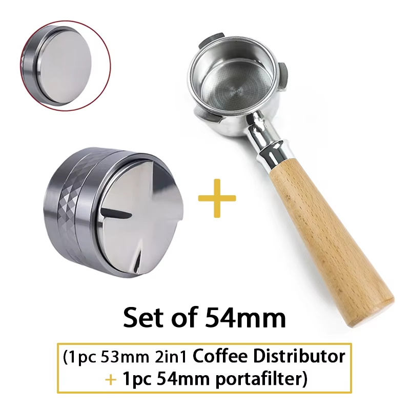 HABO 54 mm Kaffee-Siebträger ohne Boden Ersatzfilterkorb