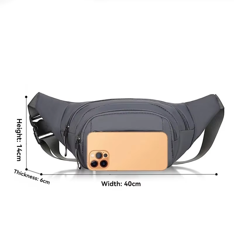 Gürteltasche Bauchtasche Männer Umhängetasche Sport Outdoor Freizeit Hüftasche