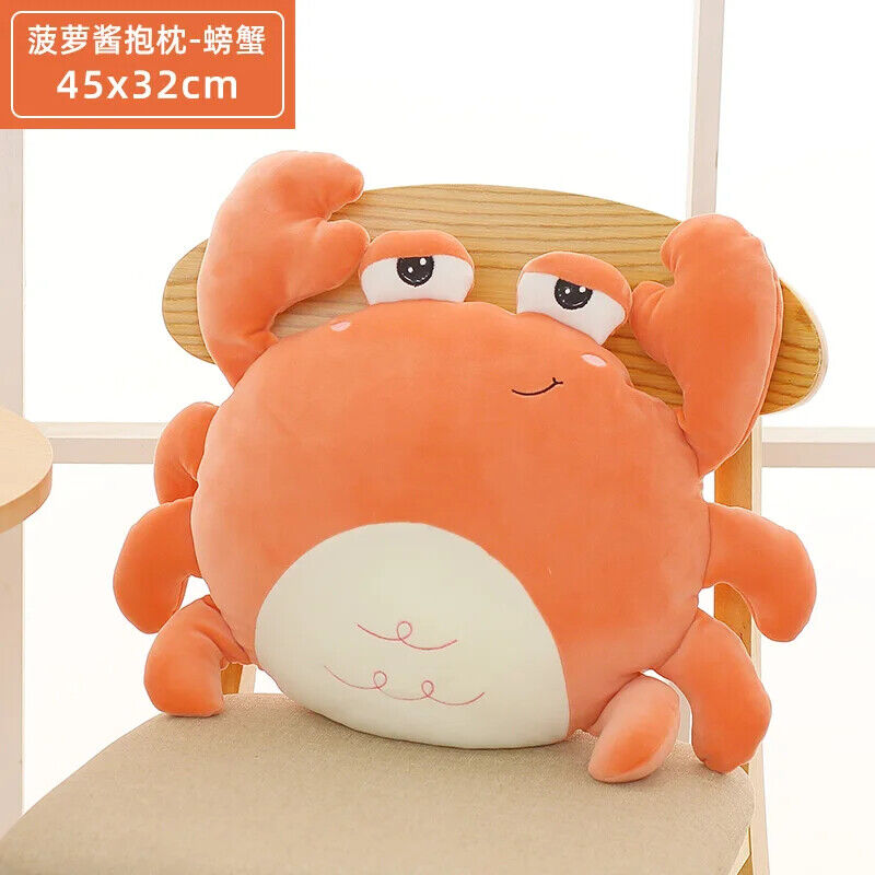 Kawaii-Plüschspielzeug Kuscheltier Geburtstag Geschenke Wals, Gans, Krabbe, Löwe