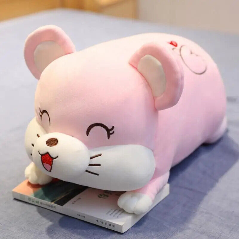 Schwein Maus Hamster Plüschtier Kuscheltier weich 40-70CM Stofftier Geschenk