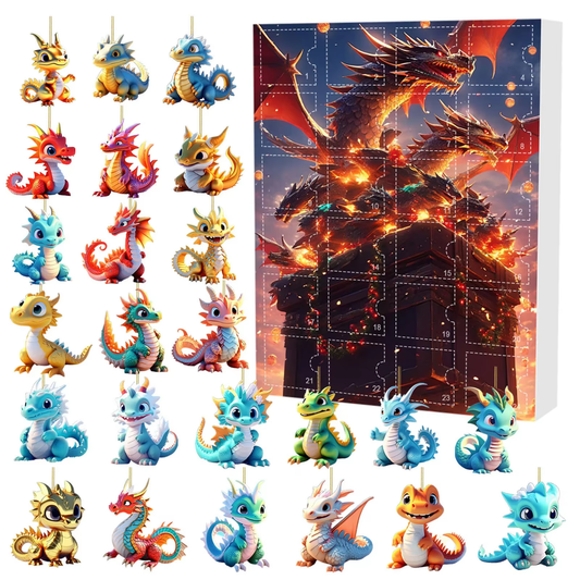 Adventskalender Kinder Drachen Geschenk Süß Drachenbabys Jungs Mädchen 