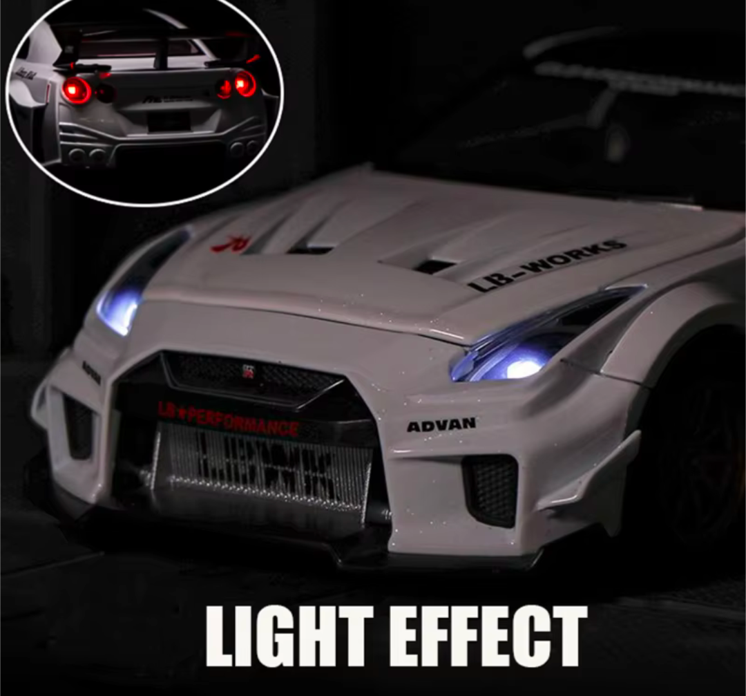 GTR CSR2 Modell in 1:32 Spielzeug Modell Fahrzeug mit und ohne Spoiler
