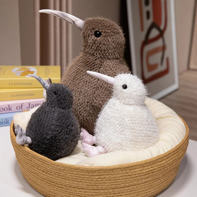 20-35 cm Plüsch-Kiwi-Vogel – Weiches Kissen und Spielzeug aus Neuseeland