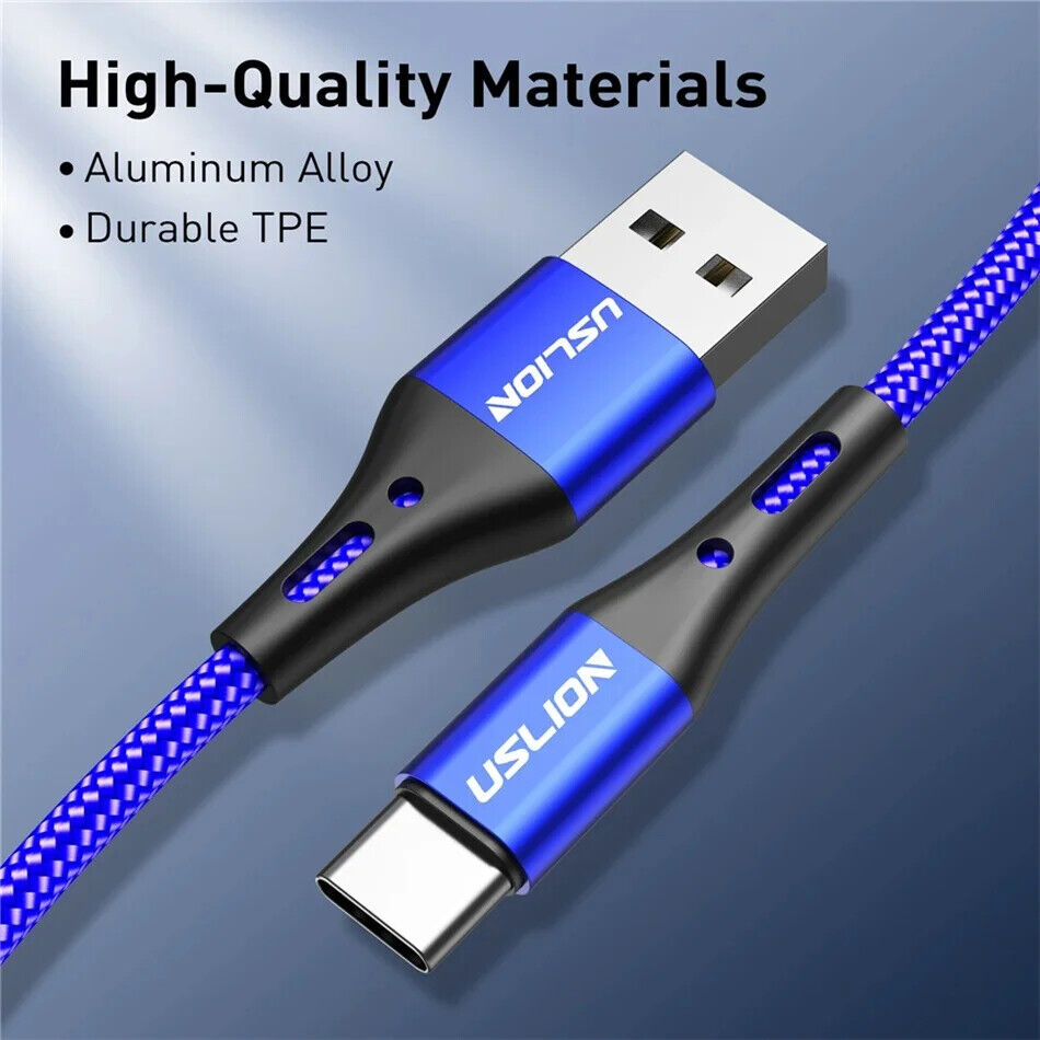 USB Typ C Datenkabel Für Samsung Xiaomi Typ C Ladegerät Schnellladung Handy