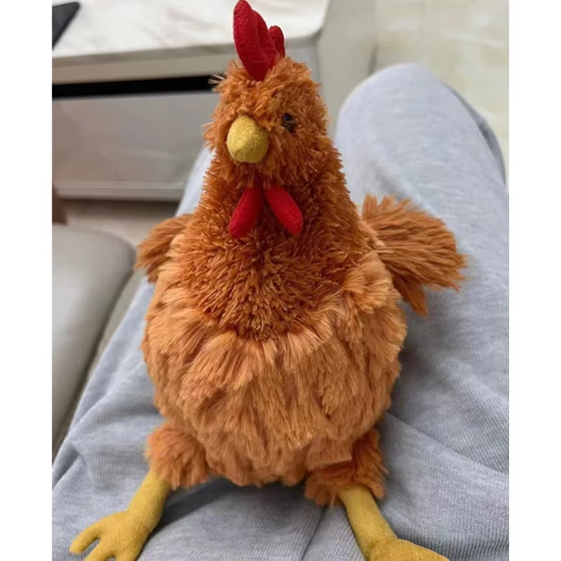 Huhn Henne Kuscheltier Plüschtier Kissen Spielzeug Hahn Kinder Geschenk