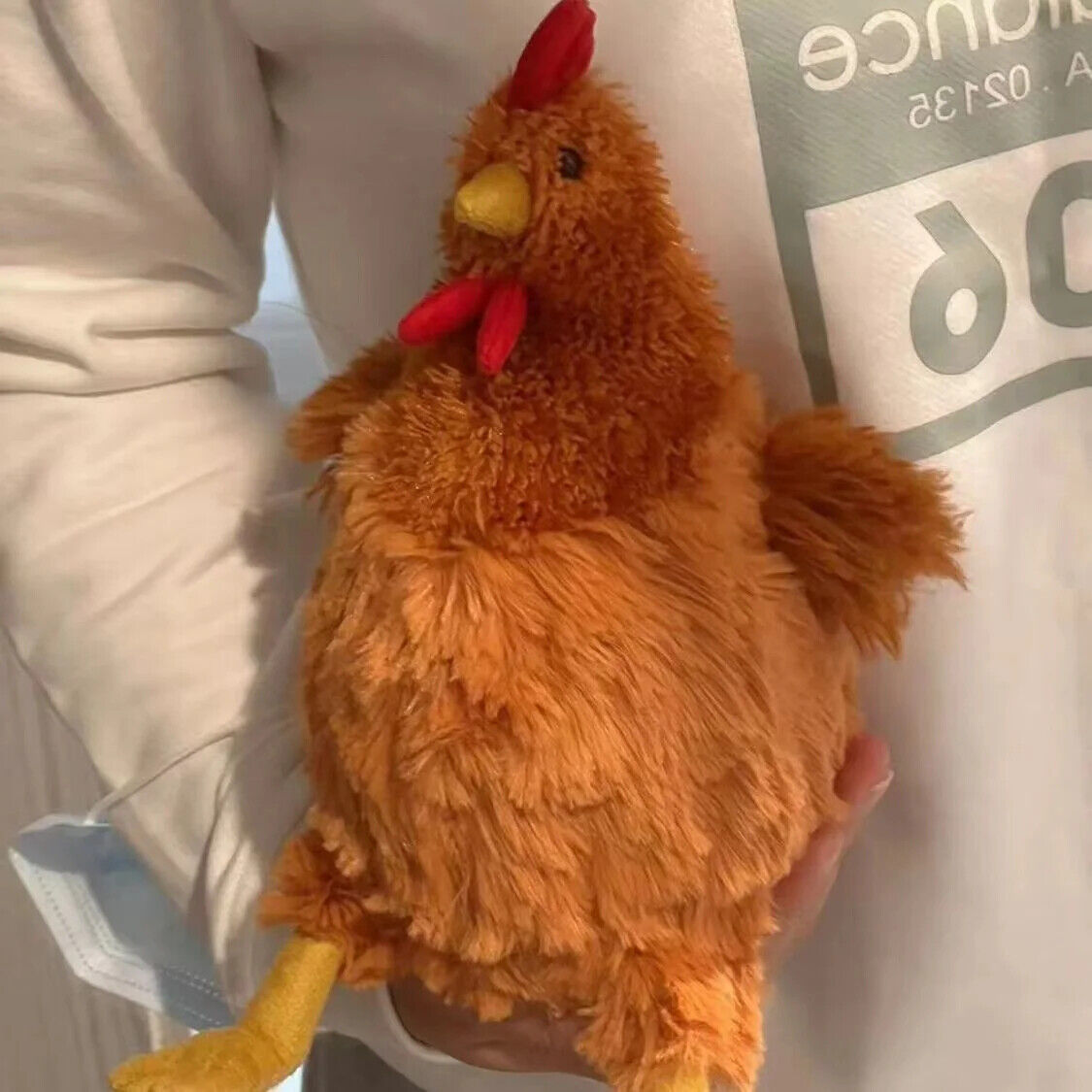 Huhn Henne Kuscheltier Plüschtier Kissen Spielzeug Hahn Kinder Geschenk