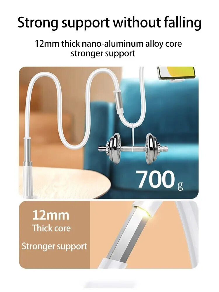 HABO 360-Clip Handy Halterung – Tragbare, Flexible & Desktop Ständer für Phone