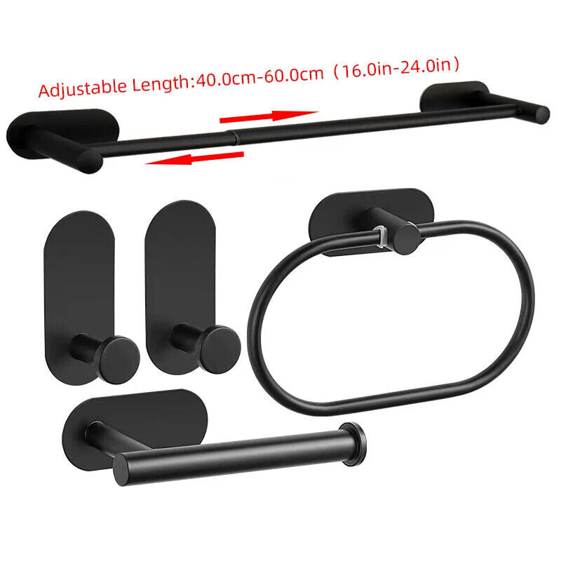 HABO Badezimmer-Hardware-Set aus Edelstahl 304 Gebürstetes Nickel Handtuchhalter