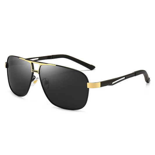 Piloten Brille Herren-Sonnenbrille Uv-Schutz Business Casual Sonnenbrille